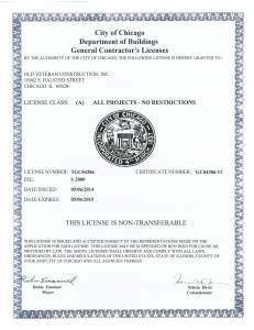 OVC City of Chicago GC License Exp 5 6 15